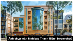 Trụ sở tập đoàn Vạn Thịnh Phát trên đường Trần Hưng Đạo của bà Trương Mỹ Lan