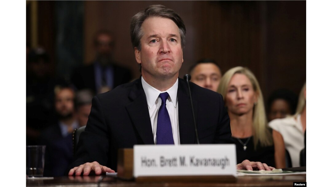 El juez Brett Kavanaugh testifica ante la Comisión Judicial del Senado el jueves, 27 de septiembre de 2018.