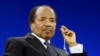 FILE - Cameroon President Paul Biya.