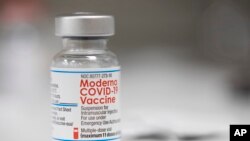 미 식품의약국(FDA) 정식 승인을 받은 모더나 신종 코로나바이러스 백신. (자료사진)