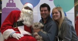 Pets Get Photos Taken with Santa