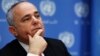 FILE - Minister of Strategic and Intelligence Affairs for International Relations of Israel Yuval Steinitz listens during a news conference.