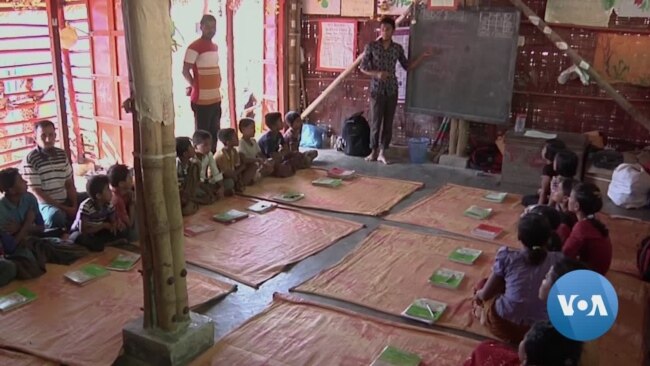 Aid Groups Face Challenges Educating Rohinyga Refugee Children