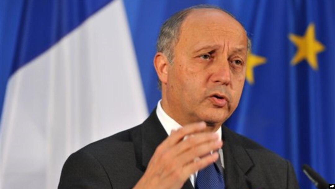 French FM Laurent Fabius (June 2012 photo)