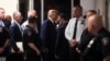 El expresidente Donald Trump en la sala de audiencia en la Corte de Manhattan, en Nueva York, el 4 de abril de 2023.