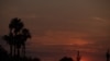 The sun rises behind saguaro cacti at Papago Park on June 17, 2021, in Phoenix, Arizona. 
